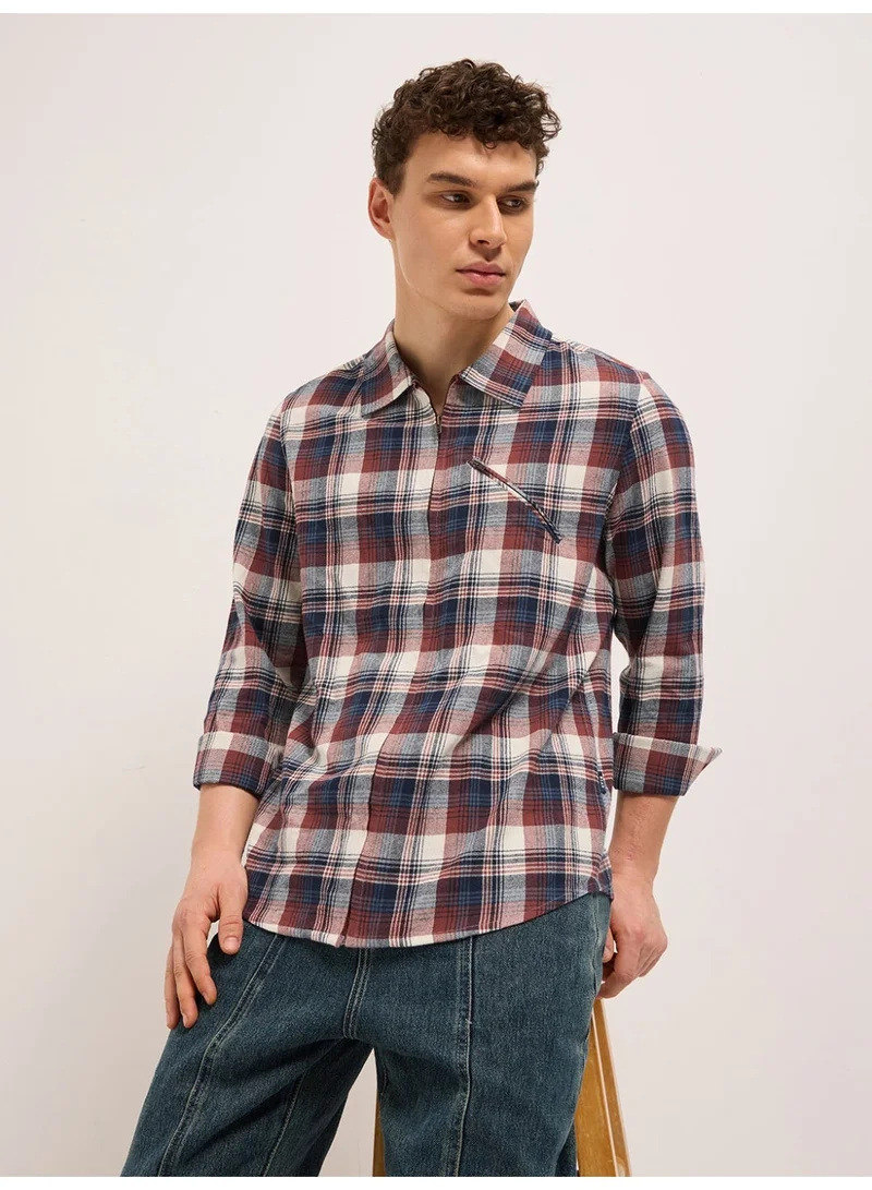 The Bear House  Men’s Long Sleeve Shirt – Classic, Comfortable and Stylish Essential for Work, Travel or Casual Outings for Men | Best Price UAE