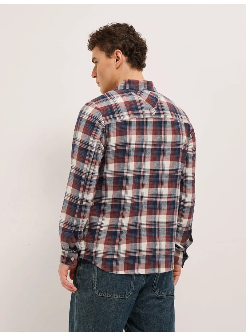 The Bear House  Men’s Long Sleeve Shirt – Classic, Comfortable and Stylish Essential for Work, Travel or Casual Outings for Men | Best Price UAE
