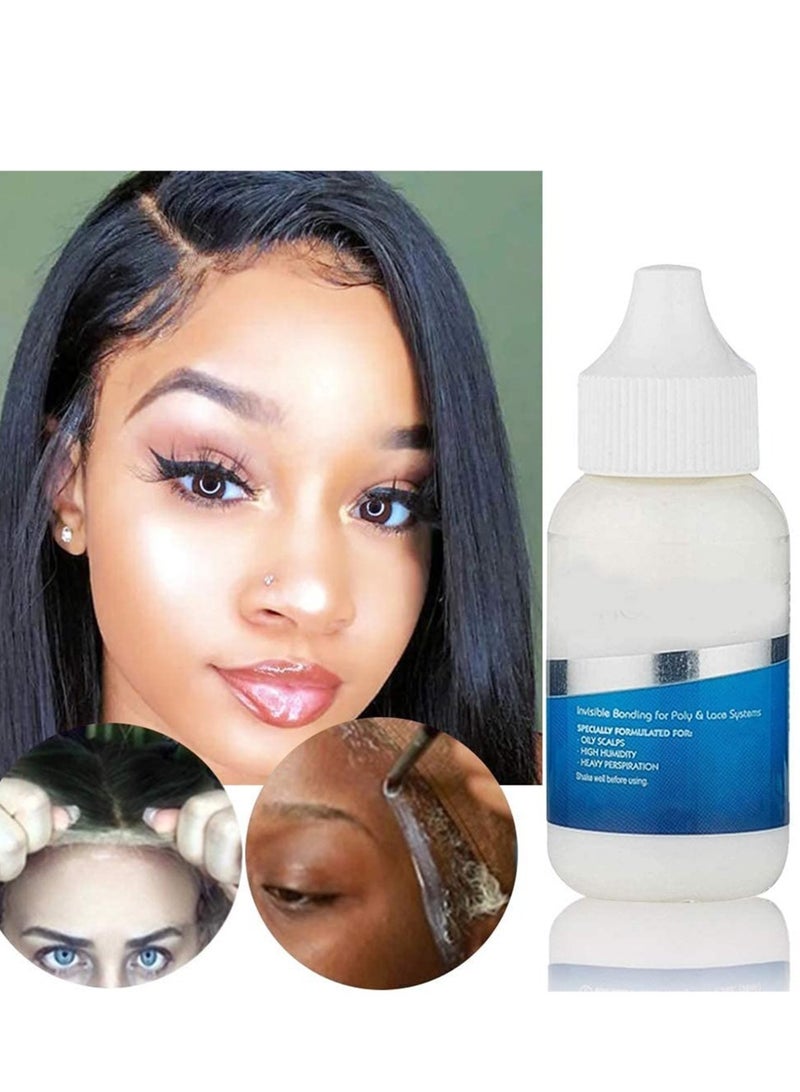 ELTRAZONE Ghost Bond Platinum Lace Glue Skin Adhesive, 1.3 oz - Professional Hair Labs - Image 3