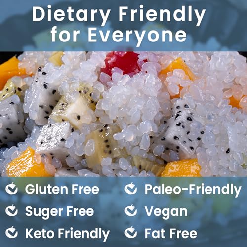 Hethstia Konjac Rice, 12 Packs Low Carb Shirataki Rice, Keto, Vegan, Gluten-Free, Sugar-Free, Low Calorie, 0 Fat, Ready-to-Eat Healthy Food & Holiday Gifts - Image 4