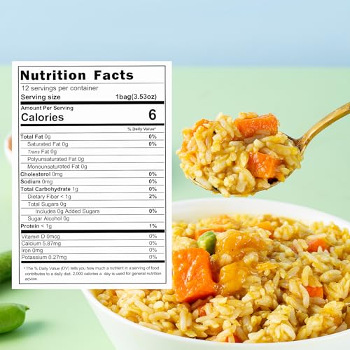 Hethstia Konjac Rice, 12 Packs Low Carb Shirataki Rice, Keto, Vegan, Gluten-Free, Sugar-Free, Low Calorie, 0 Fat, Ready-to-Eat Healthy Food & Holiday Gifts - Image 2