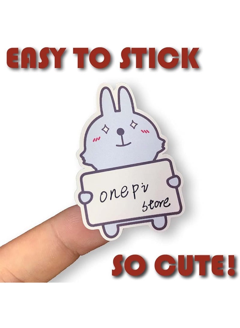 150Pcs Name Label for Kids, Rabbit Name Tags Stickers for Classroom Hello My Name is Cute Personalized to Design Water Bottle, Lunch Box, Laptop, School Supplies, Camping, Cup - Image 4
