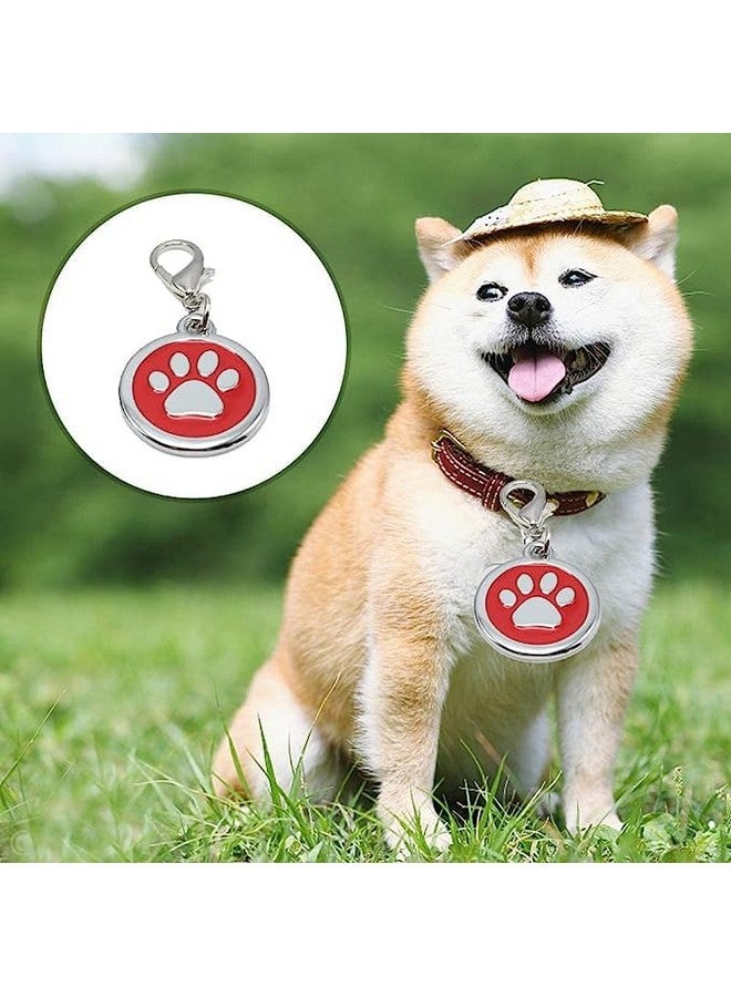 قلادة هوية للحيوانات الأليفة بتصميم مخلب جميل من سبيكة معدنية مخصصة لرقبة الكلاب/القطط، هدية مثالية لحيواناتك الأليفة - اللون حسب التوافر (عبوة من قطعة واحدة) - Image 2