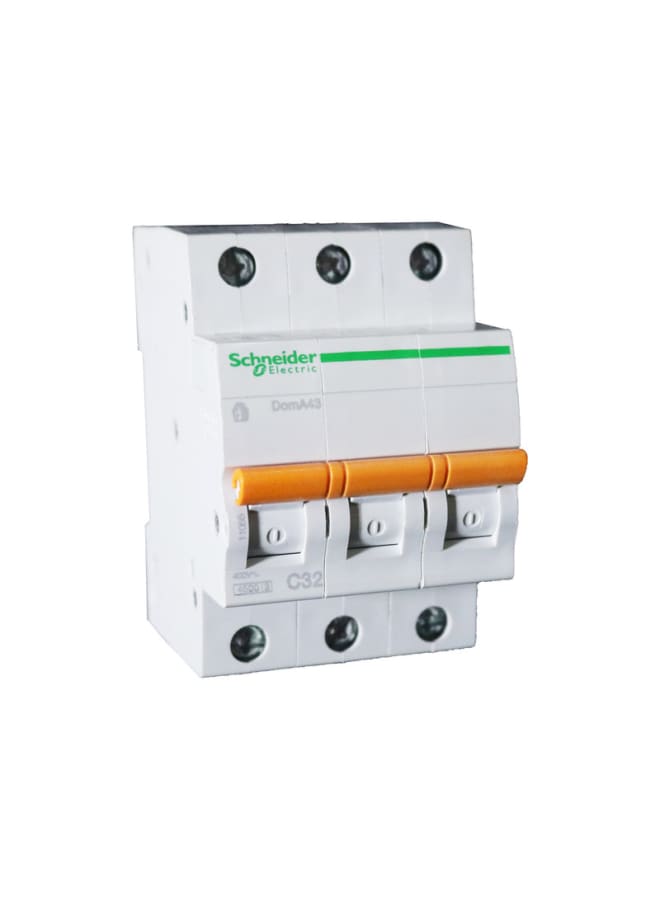 Schneider Electric Miniature Schneider Circuit Breaker 63amp 3 pole - Image 1
