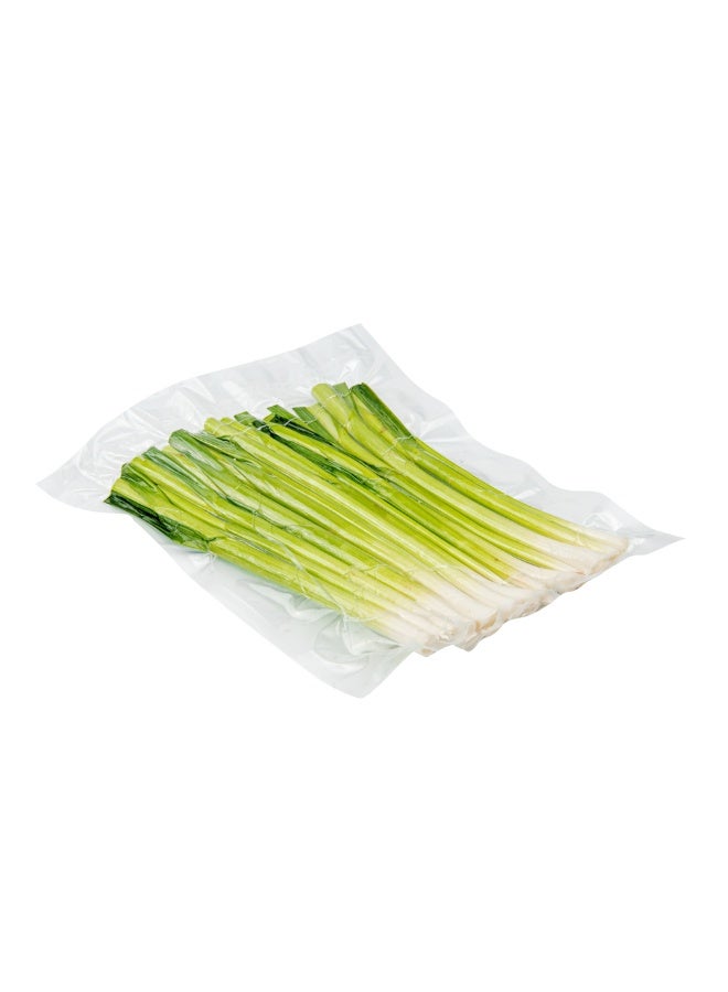 Restaurantware Fresh Hero 14 x 12 Inch Vacuum Sealer Bags, 1000 Food Storage Bags - 3 mil Thick, Microwavable, Clear Plastic Sous Vide Bags, Freezable, For Storing Food Or Sous Vide Cooking  - Image 2