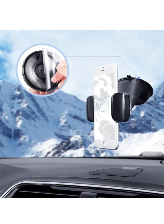 Car Phone Holder for Smartphones and GPS Mount-2 Black - pzsku/Z0FEEE1F5DD989CD2E18EZ/45/_/1730807359/13032836-0ba4-4117-b180-b3a31b8d41e0