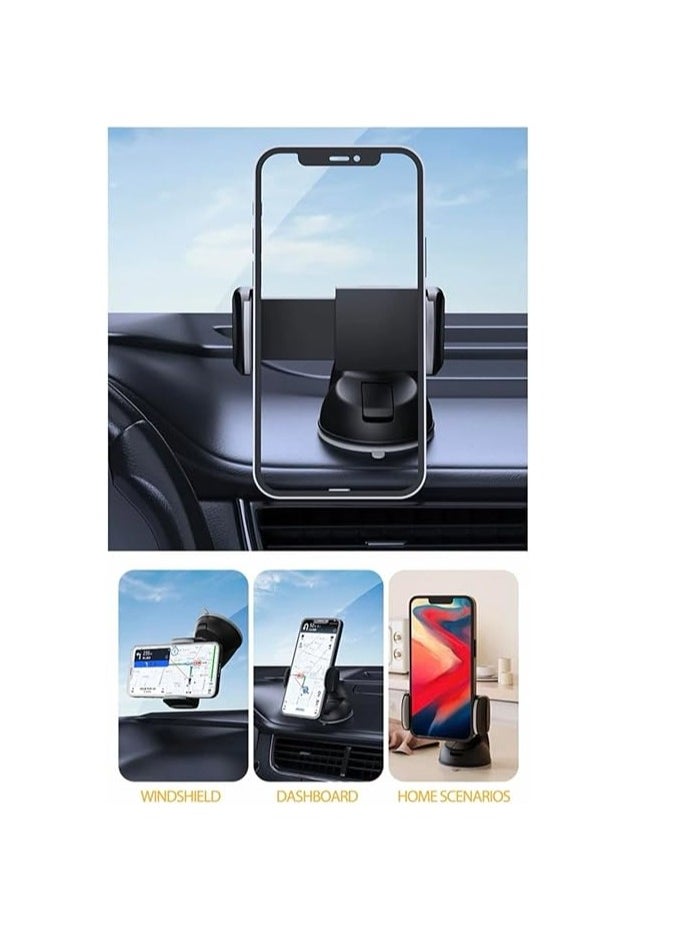 Car Phone Holder for Smartphones and GPS Mount-2 Black - pzsku/Z0FEEE1F5DD989CD2E18EZ/45/_/1730807381/be208c81-625b-4b64-a587-7678606fc8ca