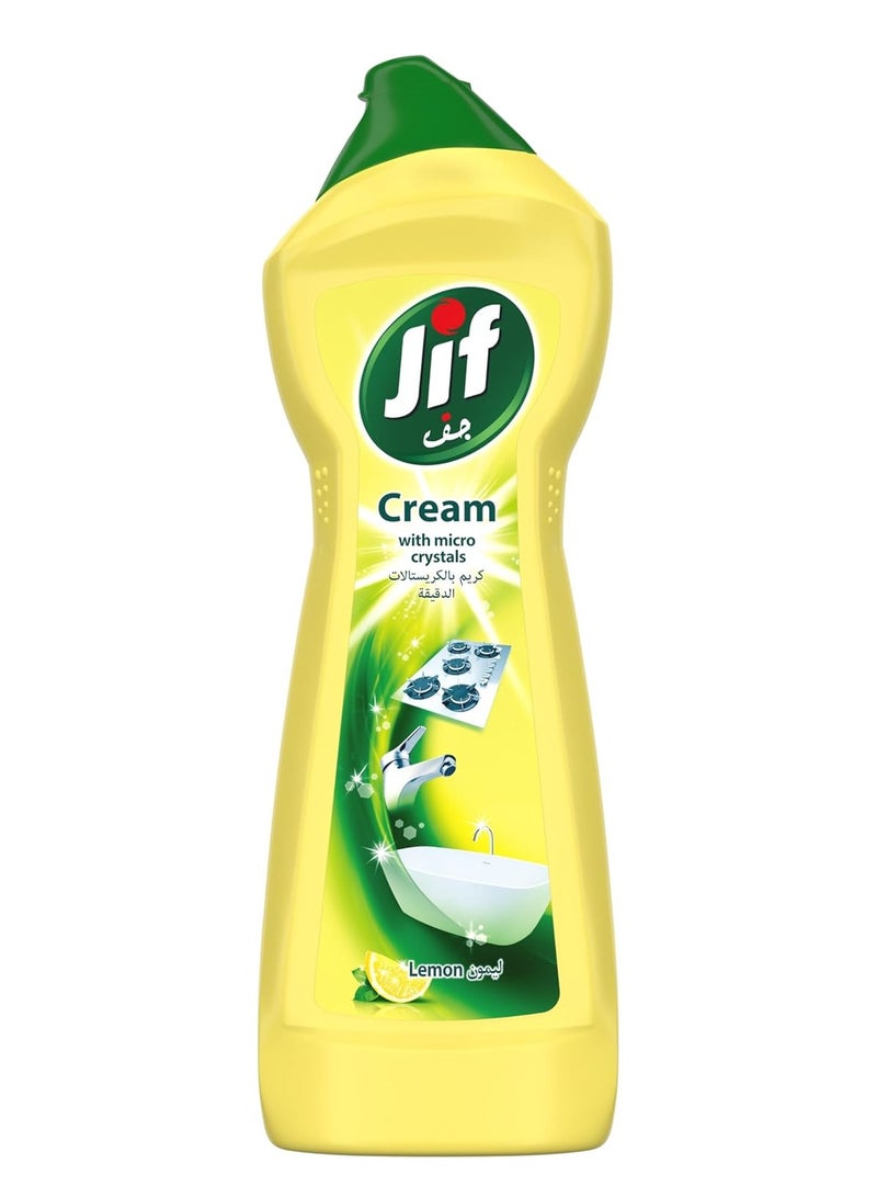 Jif Cream With Micro Crystals, lemon, 750ml - Image 1
