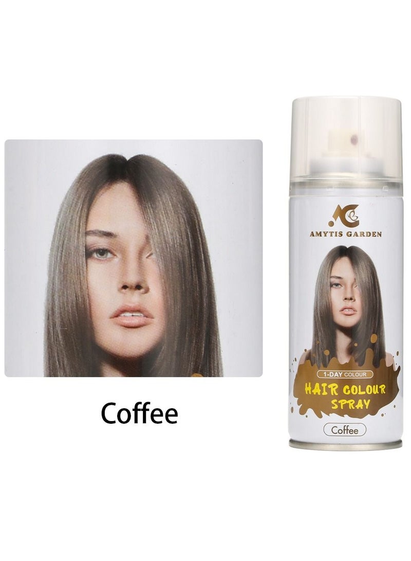 AMYTIS GARDEN Temporary Hair Coloring Spray - Coffee - Image 1