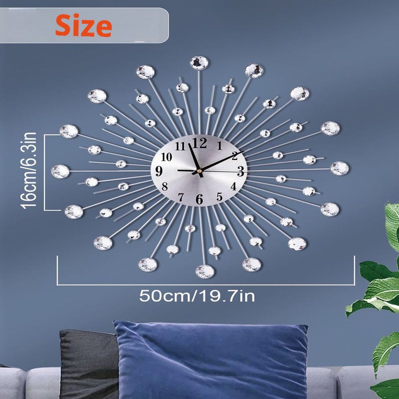 Wall Clock "Drops" 50cm x 50cm - Image 3