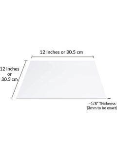 Lamsit Ibdaa LAMSIT IBDAA Clear Acrylic Sheet 3mm  - Image 4