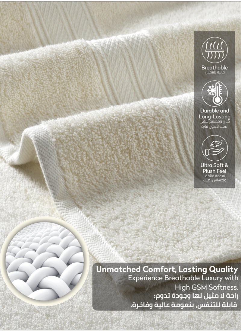 Premium 100 % Combed Cotton 1-Pcs Bath Towel(70 X 140 CM) 600 GSM Large Towel, Highly Absorbent, Quick Dry,Best Towel for Bathroom, Spa And Hotel,Ivory - pzsku/Z0FEF595AD28AA1EA4A05Z/45/_/1732456734/96069481-7f03-4eae-8245-242c0c6ad94d