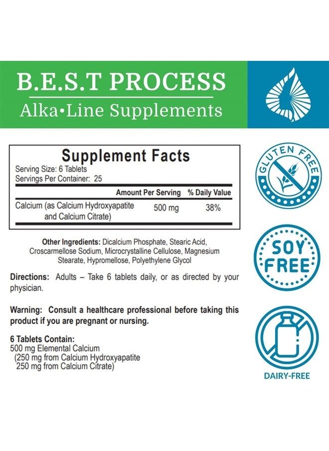 Morter HealthSystem - Alka•Cal — Morter HealthSystem Best Process Alkaline — Bone & Muscle Supplement with Microcrystalline Calcium Hydroxyapatite, Calcium Citrate & Magnesium - Image 1