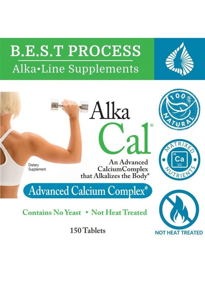Morter HealthSystem - Alka•Cal — Morter HealthSystem Best Process Alkaline — Bone & Muscle Supplement with Microcrystalline Calcium Hydroxyapatite, Calcium Citrate & Magnesium - Image 1