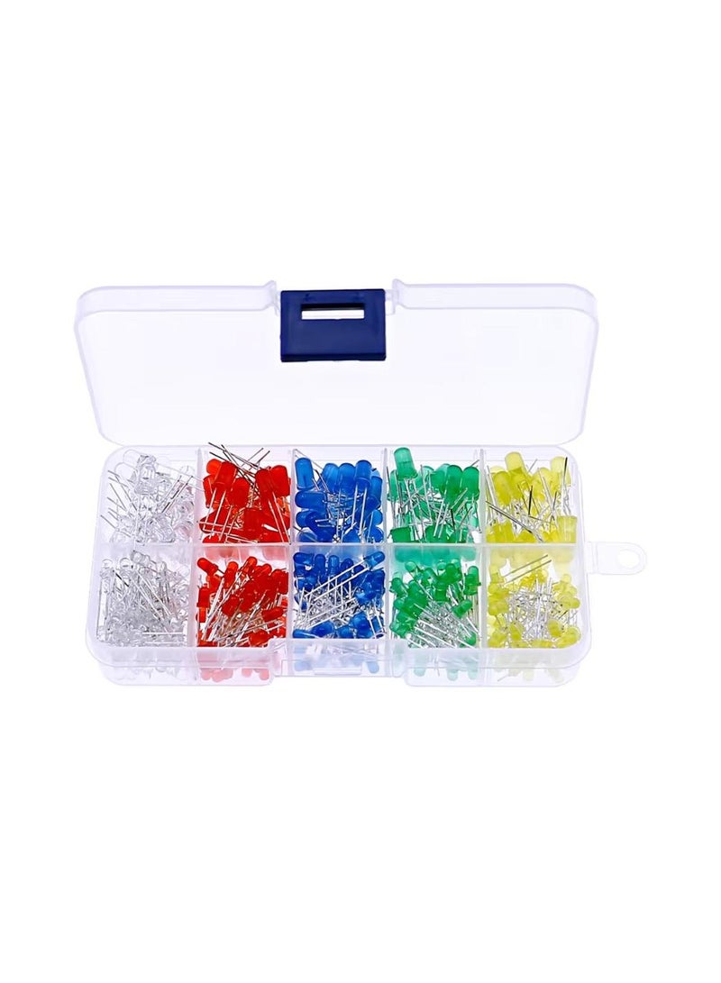 LED Pack Mixed 3 mm + 5 mm (300 LED) + Storage Box