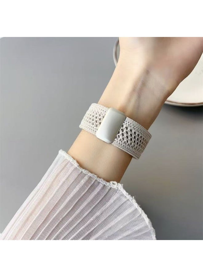 Watch Band Compatible for Apple Watch Series Band 42mm 44mm 45mm 46mm 49mm women, Genuine Leather Double Tour Designed Slim Replacement Strap for iWatch Series10 9 8 7 6 SE - Image 4