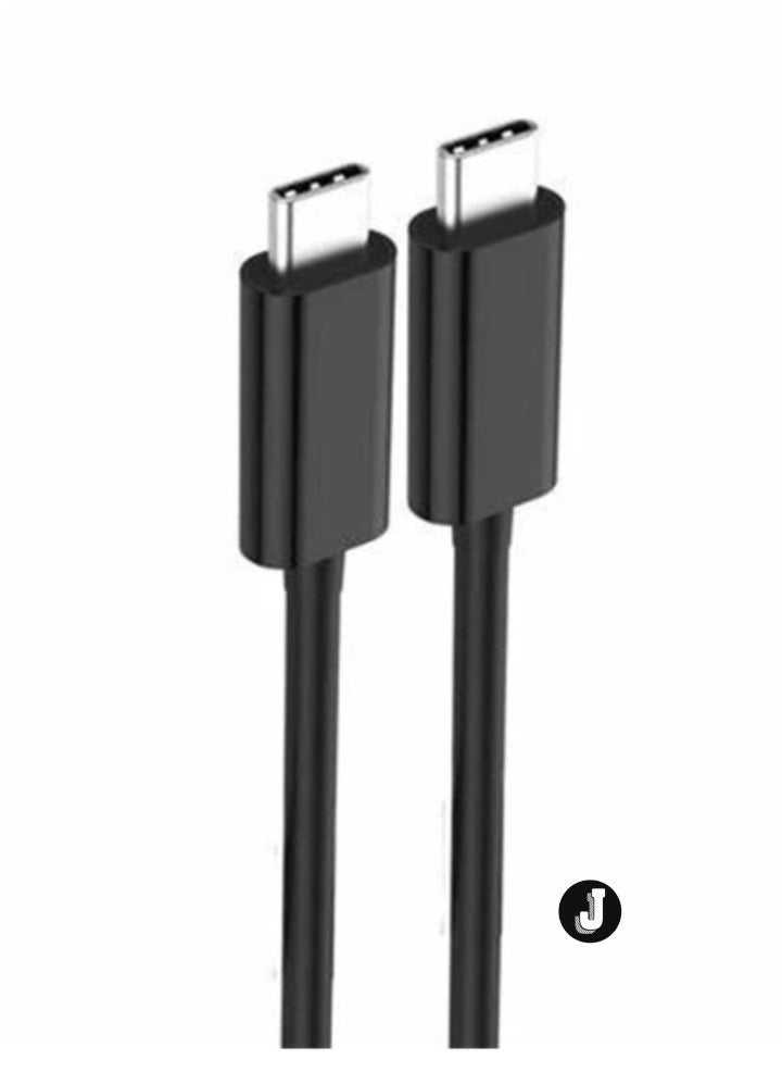 JAJEEK "Charging Cable - Type C Cord (3A, 1.8m) Fast Charge & Data Transfer, 2-Pack – Durable Black USB-C Charger for Phones, Tablets & Laptops" - Image 4