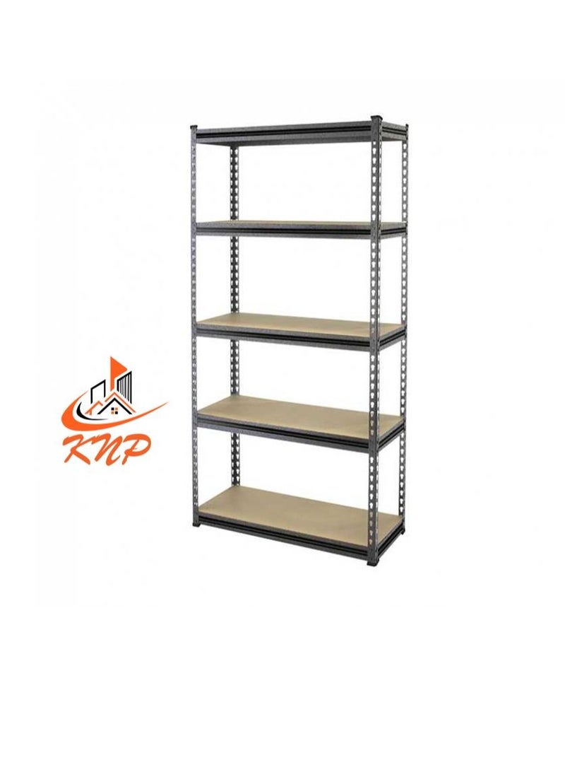 KNP KNP Performance 5 Shelf Rack 76x30.5x152 cm Shelves adjust in 3.8 cm (1-1/2 in) increments  Capacity per shelf 320 kg - Image 3