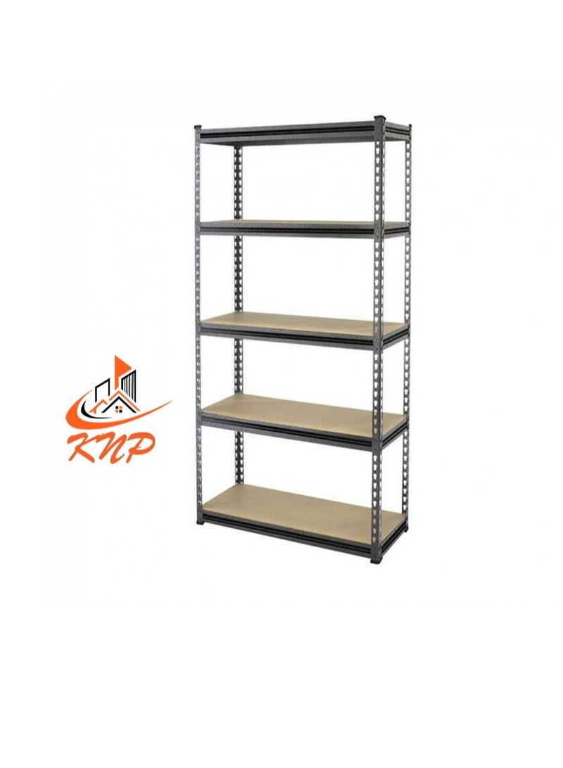 KNP KNP Performance 5 Shelf Rack 76x30.5x152 cm Shelves adjust in 3.8 cm (1-1/2 in) increments  Capacity per shelf 320 kg - Image 1