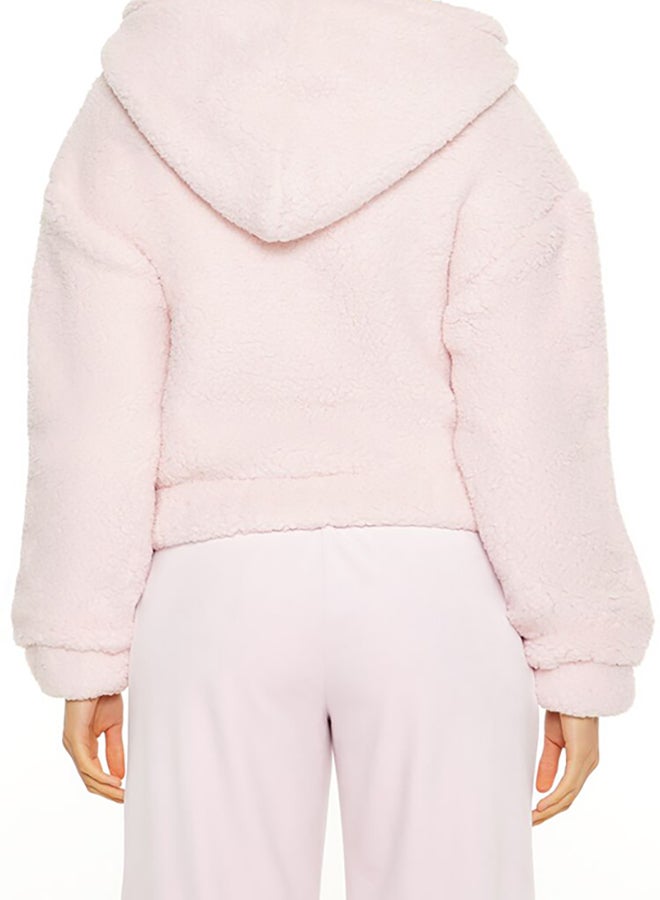 FOREVER 21 Fur Hooded Jacket - Image 3