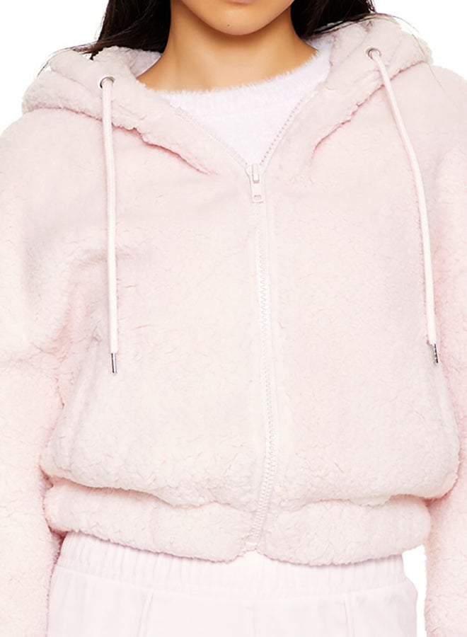 FOREVER 21 Fur Hooded Jacket - Image 5