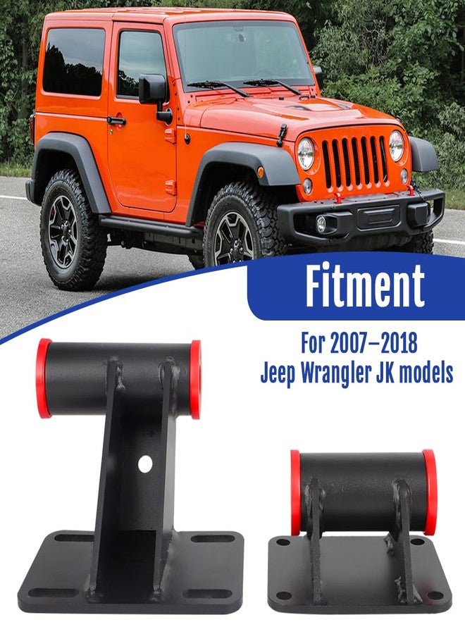 WIKIBB for 07-18 Jeep Wrangler JK Swap LS1 LSX LS2 LS3 Gen 3 Gen4 LS Engine Mounts Set - Image 3