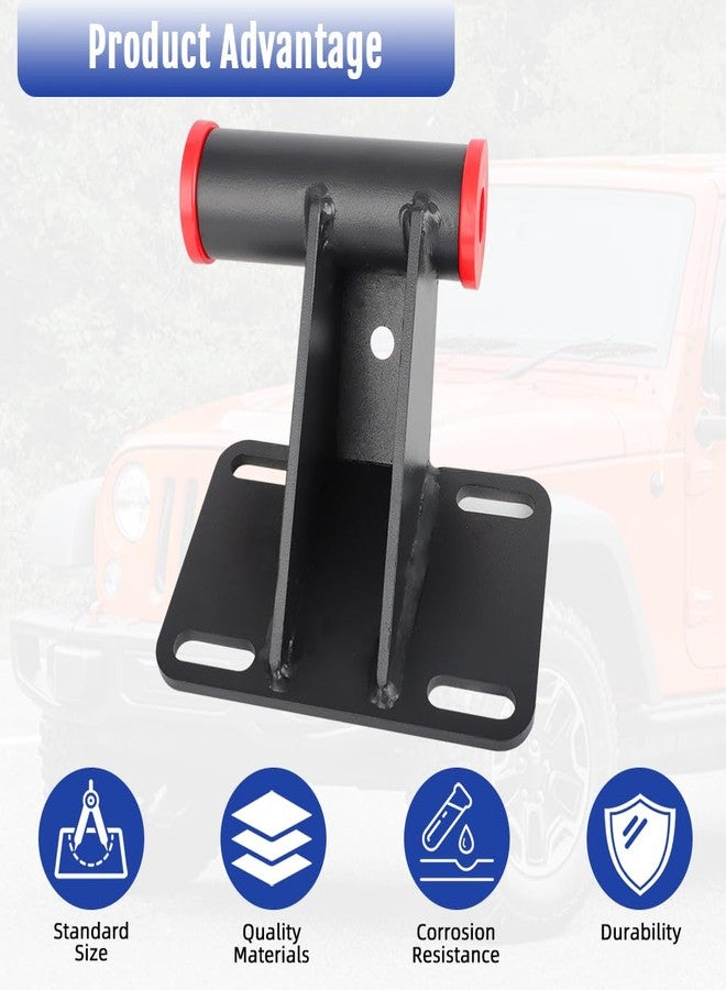 WIKIBB for 07-18 Jeep Wrangler JK Swap LS1 LSX LS2 LS3 Gen 3 Gen4 LS Engine Mounts Set - Image 5