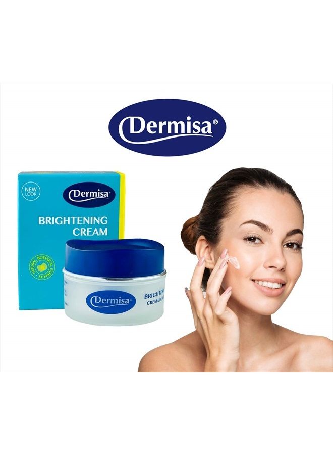 DERMISA كريم تفتيح مع 4 مستخلصات نباتية طبيعية | يساعد على تفتيح وترطيب البشرة | يحتوي على حمض كوجيك، مستخلص عرق السوس، أربوتين والتوت الهندي (أملا) | 1.5 أونصة | عبوة من 2 - Image 4