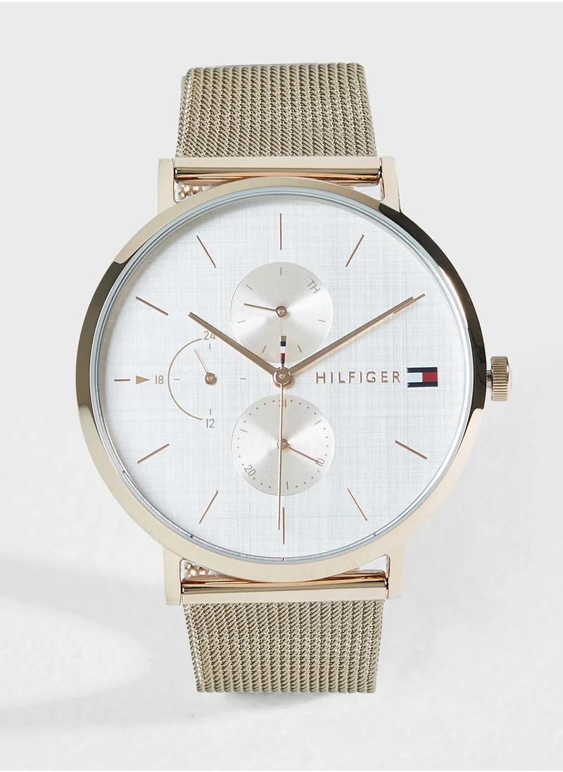 TOMMY HILFIGER Jenna Mesh Strap Analog Watch