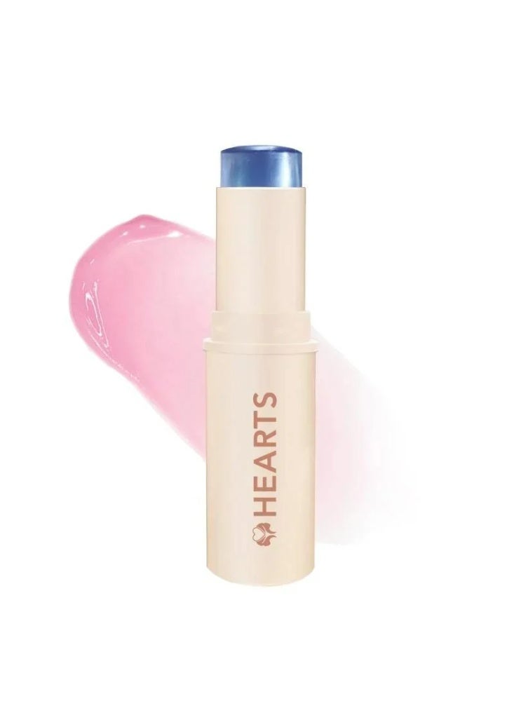 Hearts Blush and Lip Tint Stick - Aqua Magic 02, 8g