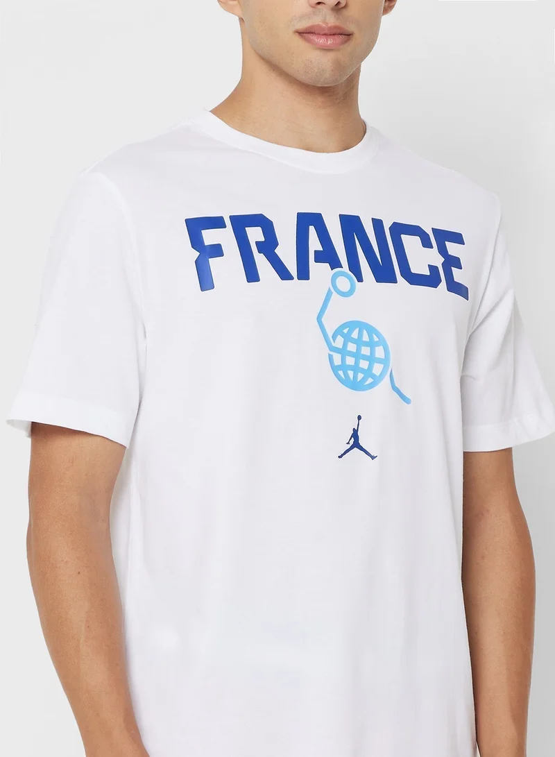 Nike  France 2024 Team T-Shirt for Men | Best Price UAE