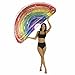 Poolcandy RideOn 72 in Classic Rainbow Giant Half Island Inflatable Pool Float 1 Each - Image 3
