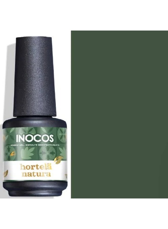 INOCOS Natura Lovers Gel Polish NT1 Natura Mint 15ml - Image 2