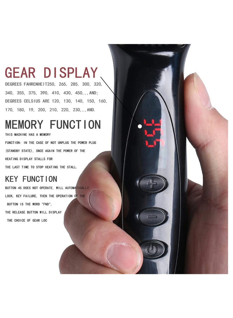 general Heating Straightening Comb Hair Straightener Brush Straightener Brush Beard Comb Styling Iron Smoothing Comb Mini Hair Straightener - Image 4