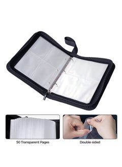 Y&D 4-Pocket Binder Compatible with Pokemon Card, 400 Pockets Portable Trading Cards Holder Collector Album 50 Removable Sheets for Boys Girls  - Image 4