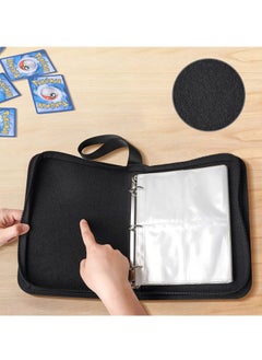 Y&D 4-Pocket Binder Compatible with Pokemon Card, 400 Pockets Portable Trading Cards Holder Collector Album 50 Removable Sheets for Boys Girls  - Image 5