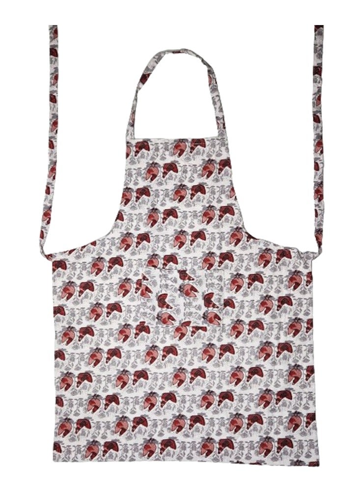 BYFT Orchard Kitchen Apron-Hen Design - Image 2