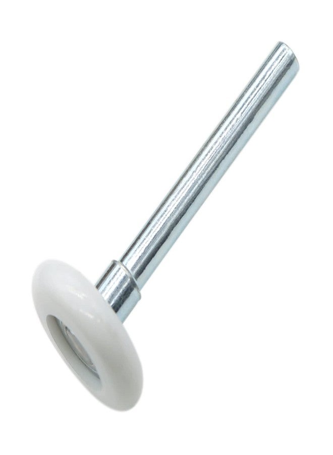 Xadnitu Garage Door Roller, White 1.8" Quiet Nylon Garage Door Wheels 4" Stem for Garage Track Replacement with Premium Sealed 11 Ball Bearing, 10 Packs - Image 2