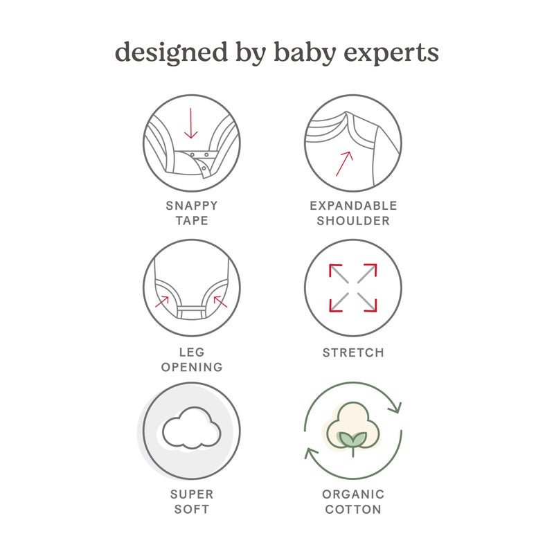 HUGGIES 5-Pack Everyday Bodysuit - Image 4