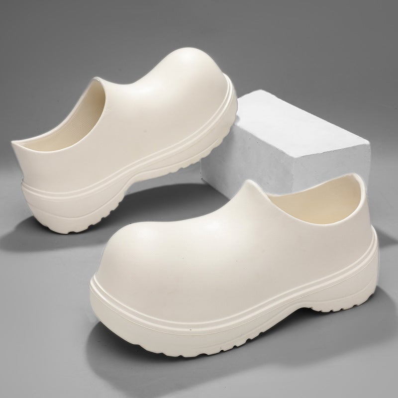 Eva Thick-Soled Height-Increasing Derby Shoes Men'S And Women'S Non-Slip Mickey Big-Toe Shoes Ins Feng Shui Shoes Rain Boots Slip-On - Image 1