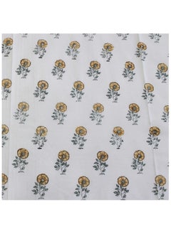 MARHABA CURTAIN 100% Cotton Jaipuri Handblock Print Double Bed Sheet with 2 Pillow Covers Premium Quality, Soft, Breathable (PARKHEL 05)  - Image 5