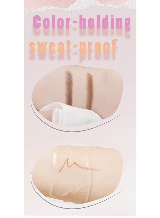 DEZONE 2-in-1 eyebrow pencil all-day wear-H02 coffee brown - Image 3