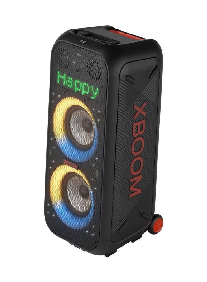 LG 2.2 CH XBOOM Portable Tower Speaker with Pixel LED Lighting | Bluetooth | Floor Standing | Super Bass | IPX4 | XL9T Black - Image 2
