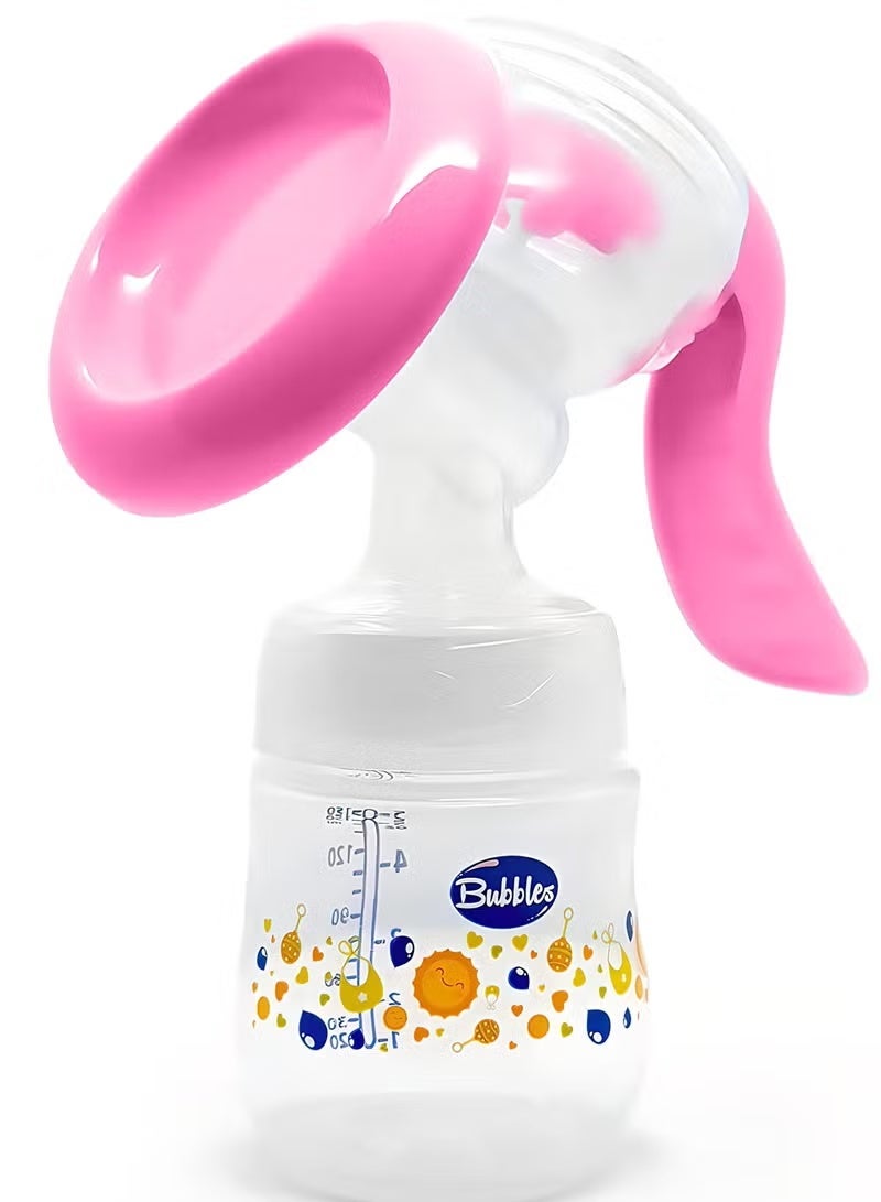 بابلز مضخة الثدي الطبيعية - 150 مل (وردي)