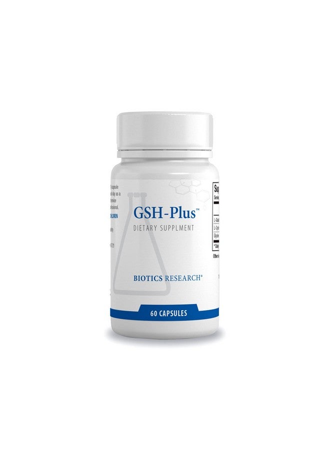 Biotics Research GSH Plus 150 milligrams Glutathione Plus NAC and Glycine, Strong Antioxidant, Supports Liver Health, Cellular Health 60 Caps - Image 1