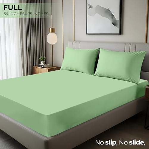 Utopia Bedding Full Fitted Sheet - Bottom Sheet - Deep Pocket - Soft Microfiber -Shrinkage and Fade Resistant-Easy Care -1 Fitted Sheet Only (Sage) - Image 2