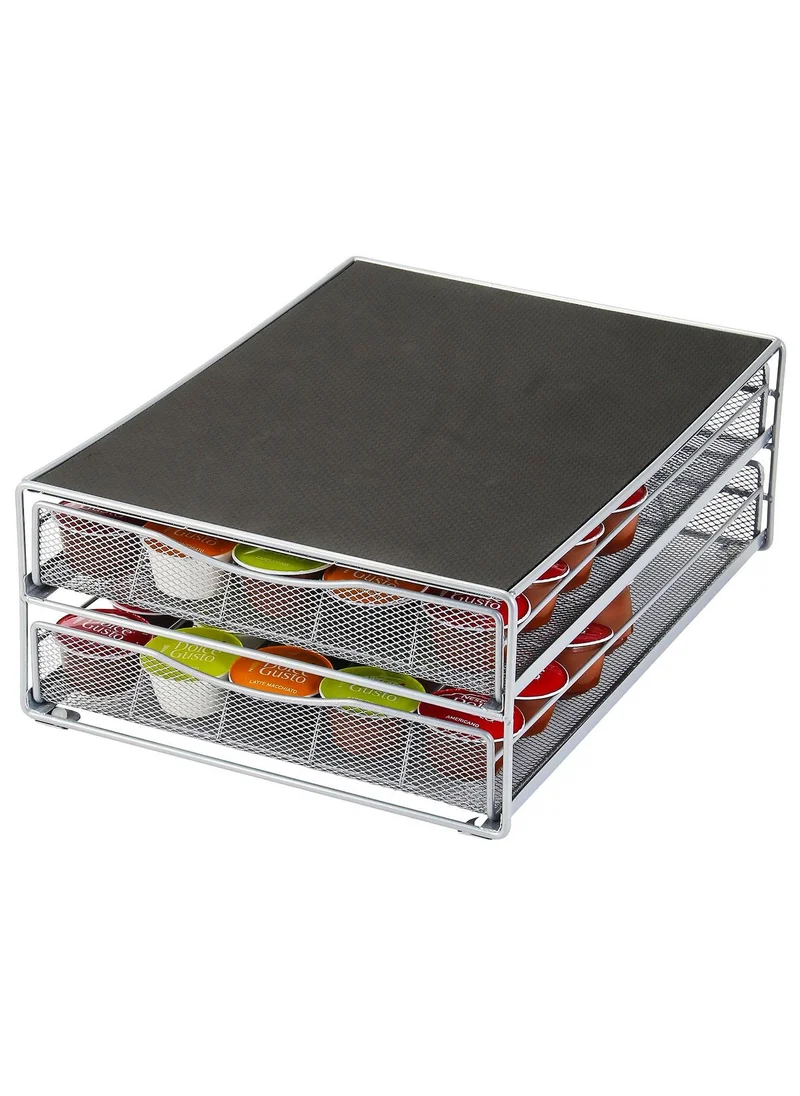 1 تشيس Double Layer Coffee Capsule Holder Drawer