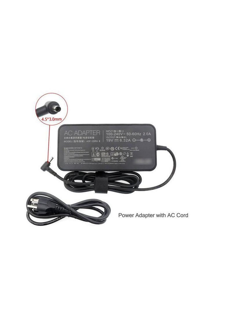 CSF 19V 6.32A 120W 4.5*3.0mm AC Adapter Charger 