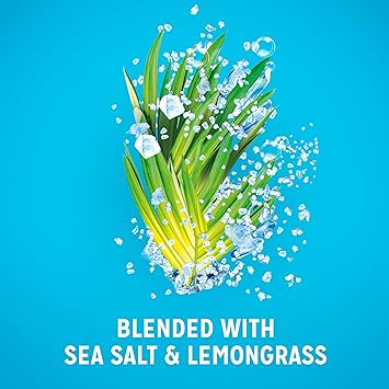 Radox Mineral Therapy Feel Active Shower Gel with Sea Salt Lemongrass Scent 225ml Pack of 6 - Image 5
