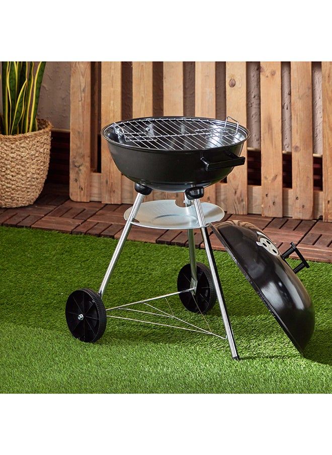 Home Box BarbeQ Round Charcoal Griller 33 x 33 x 17 cm  - Image 2
